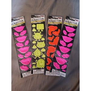 NWT! 4 Packs Of Reflective Stickers
